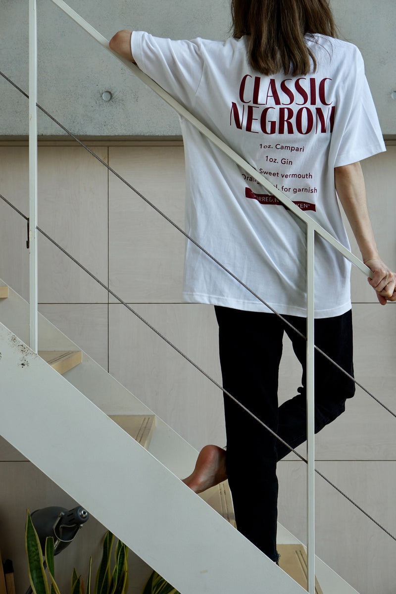 CLASSIC NEGRONI Tシャツ/ホワイト