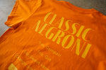 CLASSIC NEGRONI Tシャツ/オレンジ