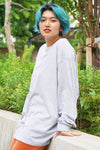 LOBBY × Asuka Watanabe　Long sleeve T shirt_GRAY